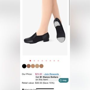 Tap shoes Girls size 4.5